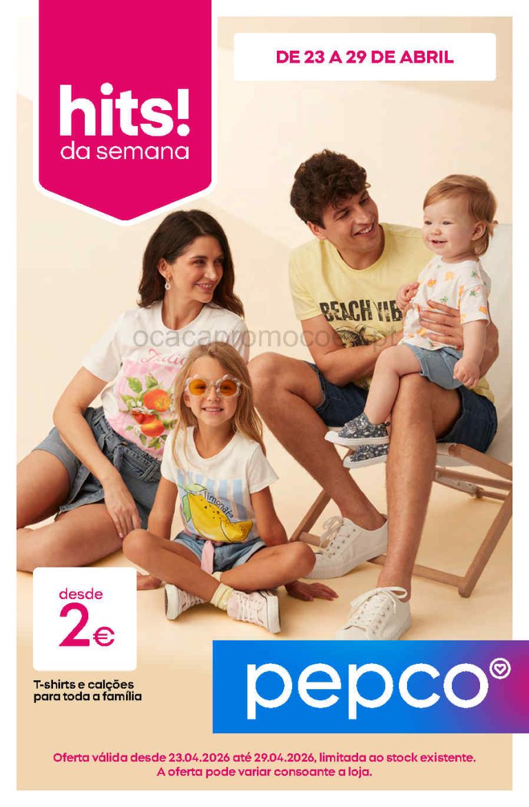Folheto Pepco: Antevisão Promoções 23 a 29 de abril