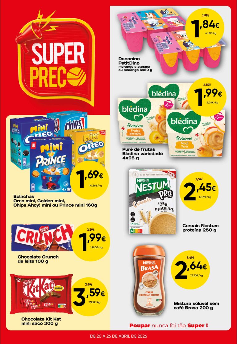 Folheto Froiz: Antevisão Promoções 20 a 26 de abril