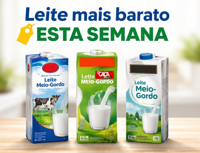 Leite: onde está mais barato esta semana (até 20 abril)? Comparação entre supermercados