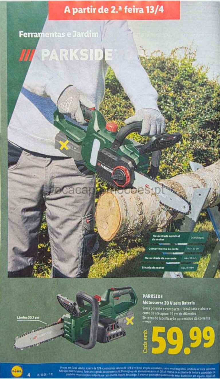 Folheto Lidl bazar: Antevisão Promoções a partir 13 de abril