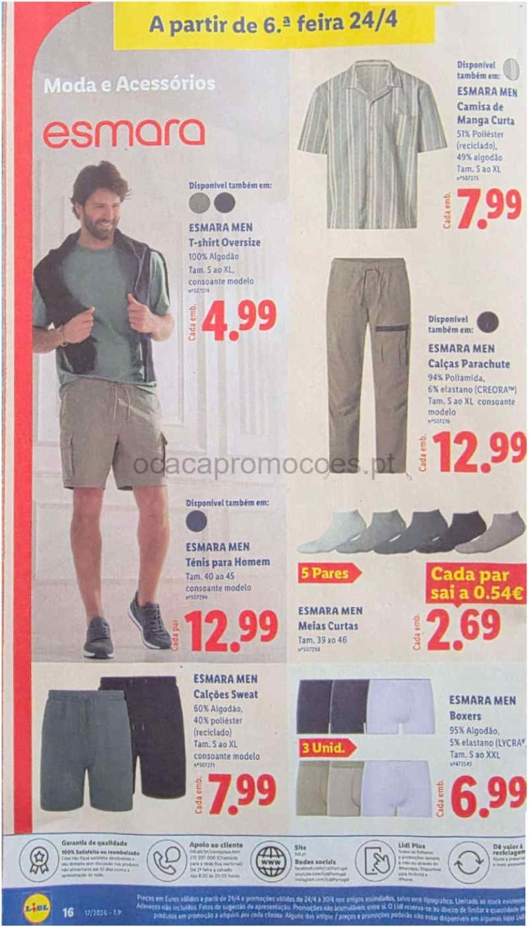 Folheto Lidl bazar: Antevisão Promoções a partir de 24 abril