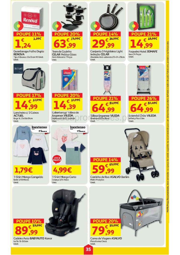 Folheto Minipreço Auchan bazar: Antevisão Promoções 16 a 22 de abril