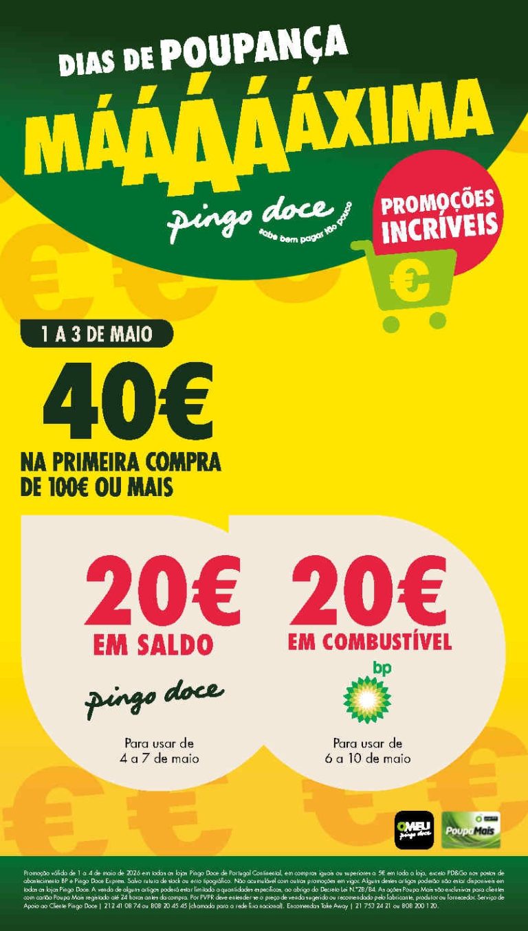 Folheto Pingo Doce 1 de maio: Antevisão Promoções 1 a 4 de maio