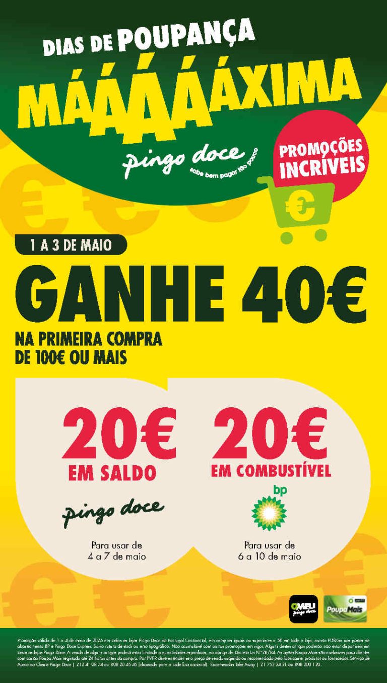 Folheto Pingo Doce 1 de maio: Antevisão Promoções 1 a 4 de maio