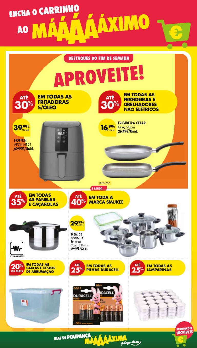 Folheto Pingo Doce 1 de maio Bazar: Antevisão Promoções 1 a 4 de maio