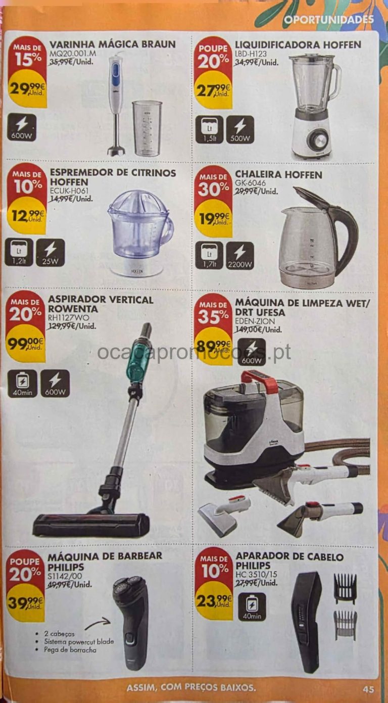 Folheto Pingo Doce bazar: (Antevisão) Promoções 14 a 20 de abril