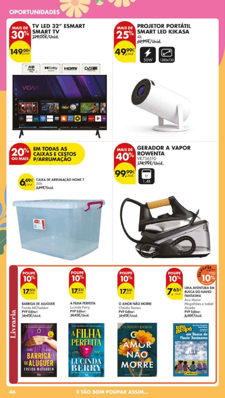 Pingo Doce reforça descontos em vários produtos bazar