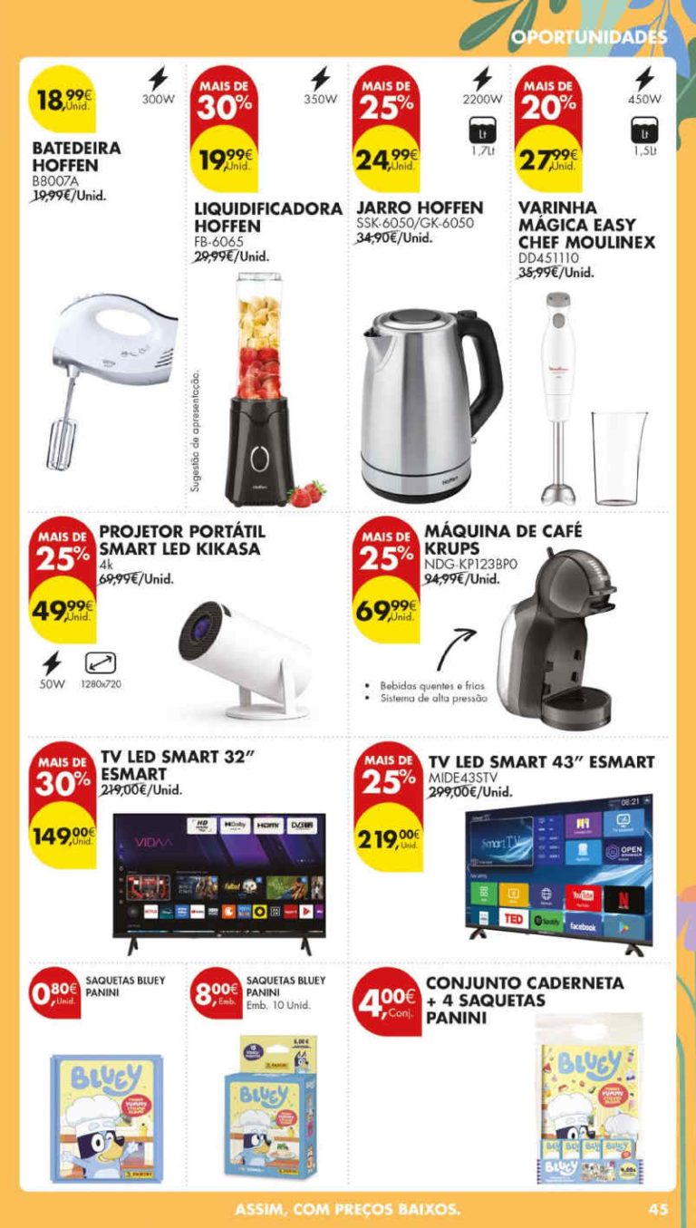 Antevisão Folheto Pingo Doce Bazar: Esta Semana 21 a 27 de abril