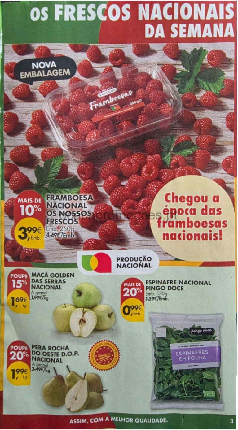 Já há novidades no Pingo Doce esta semana (Frescos)