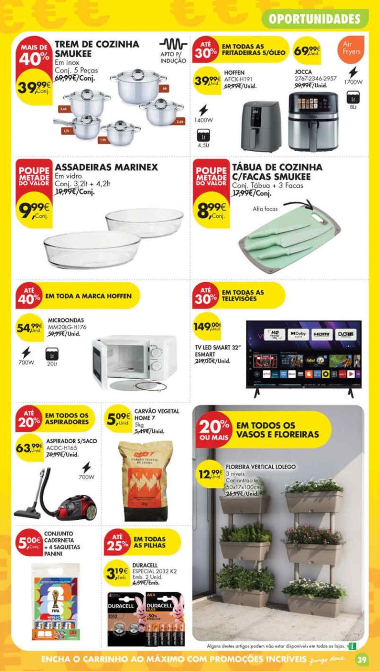 Folheto Pingo Doce bazar Lojas médias: Antevisão Promoções de 28 abril a 4 maio