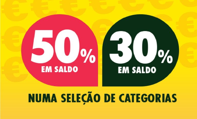 Pingo Doce: Antevisão 30% e 50% em saldo Pingo Doce Fim de Semana
