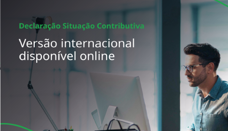 Segurança Social: Nova Declaração de Situação Contributiva ( em Inglês )