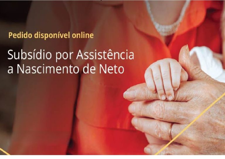 Subsídio por Assistência a Nascimento de Neto: Já disponível online