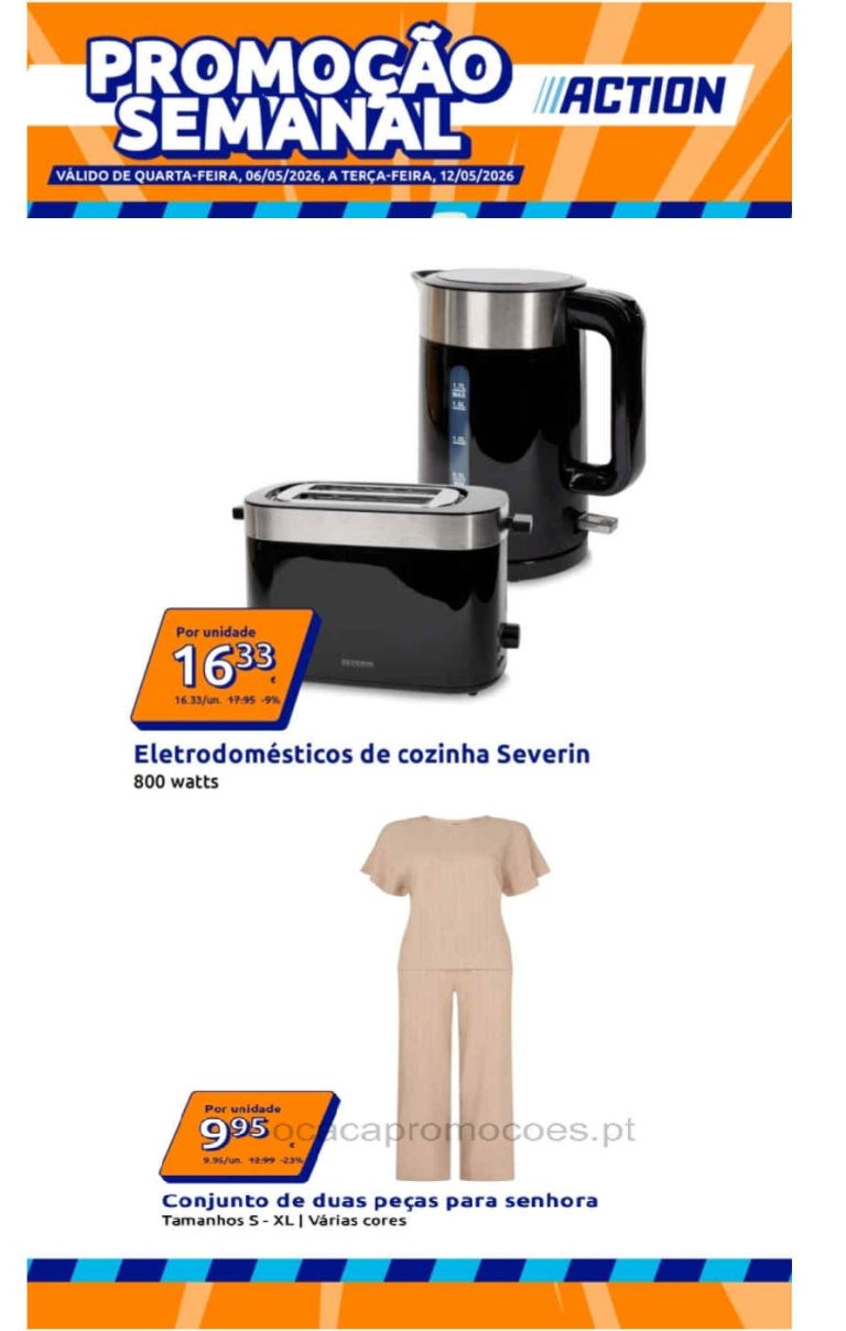 Folheto Action – Antevisão Promoções 6 a 12 de maio