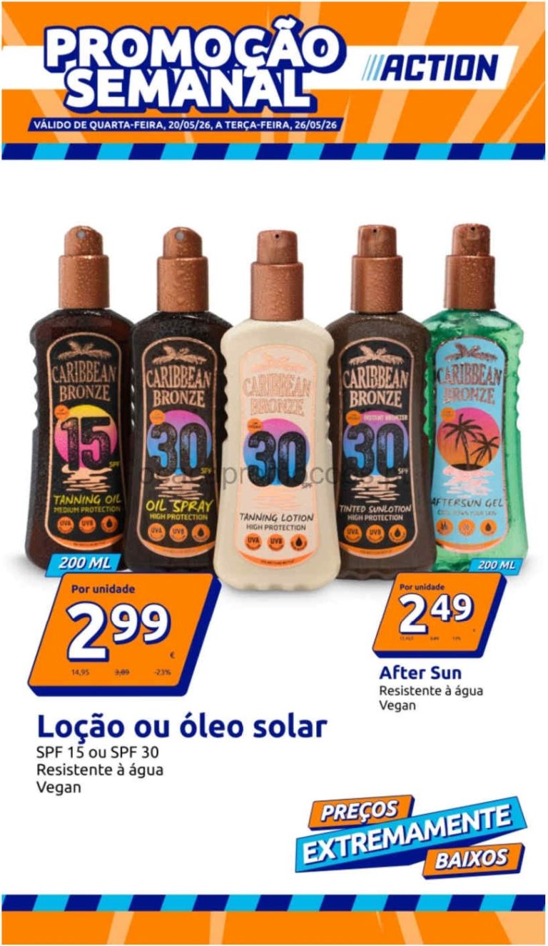 Folheto Action – Antevisão Promoções 20 a 26 de maio