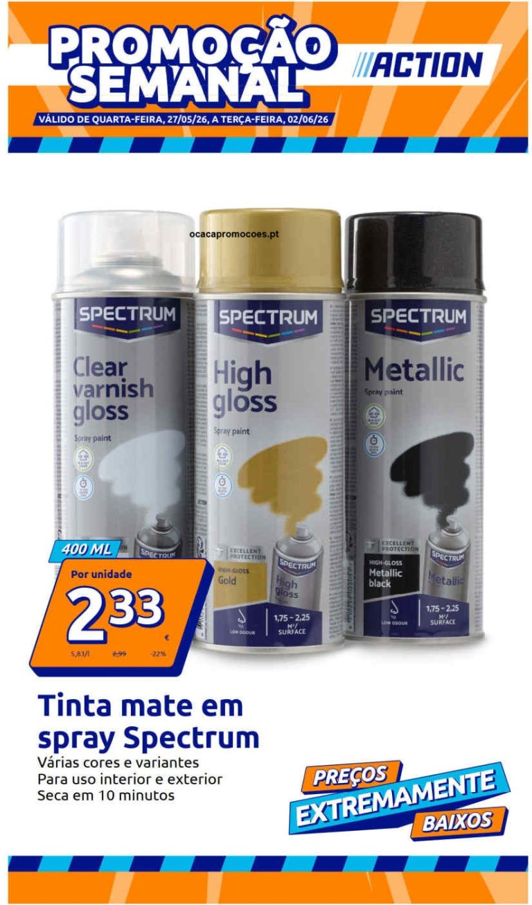 Folheto Action – Antevisão Promoções 27 maio a 2 junho