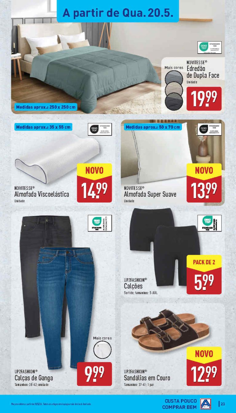 Folheto Aldi bazar – Antevisão Promoções 20 a 24 de maio