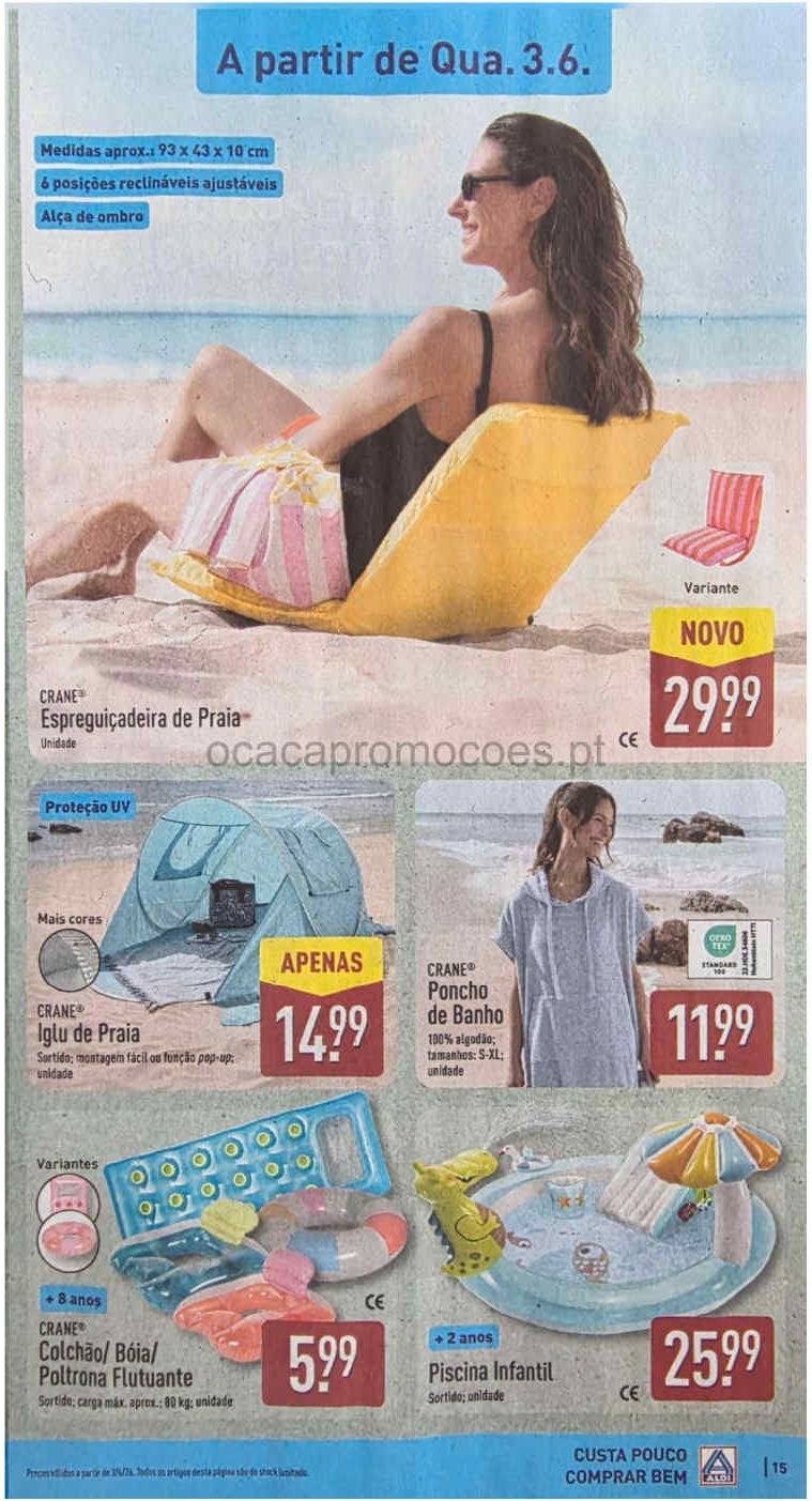 Folheto Aldi bazar – Antevisão Promoções 3 a 7 de junho