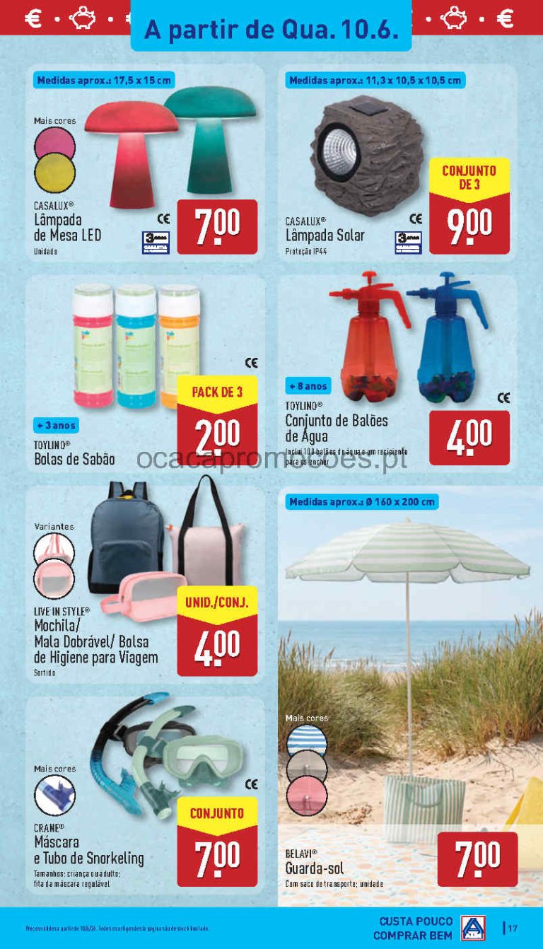 Folheto Aldi – Antevisão Promoções 8 a 14 de junho