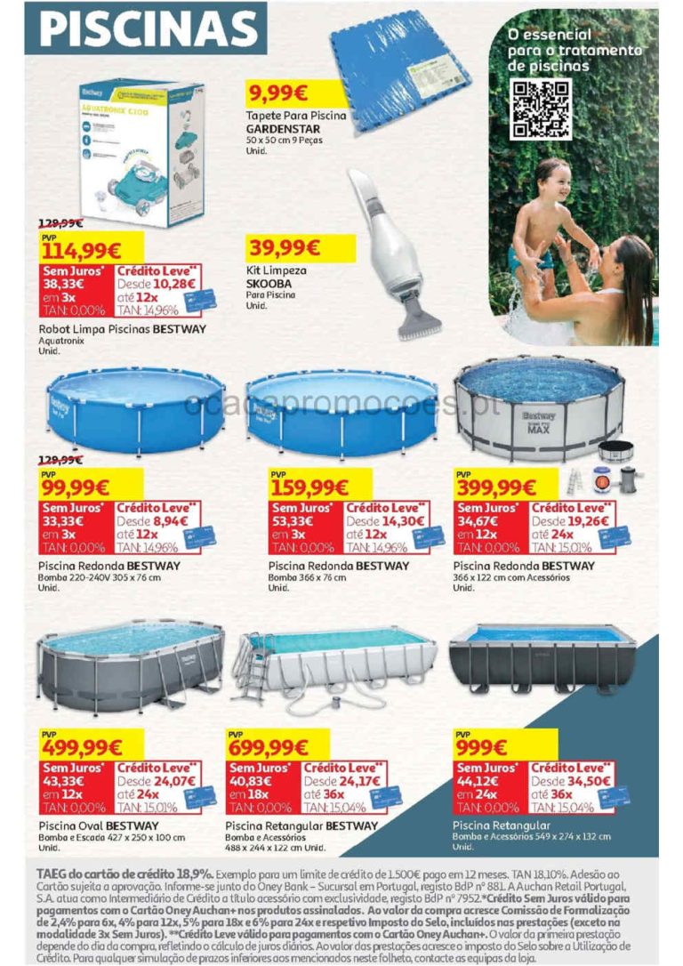 Folheto Auchan Ar Livre – Antevisão bazar Promoções até 21 de maio