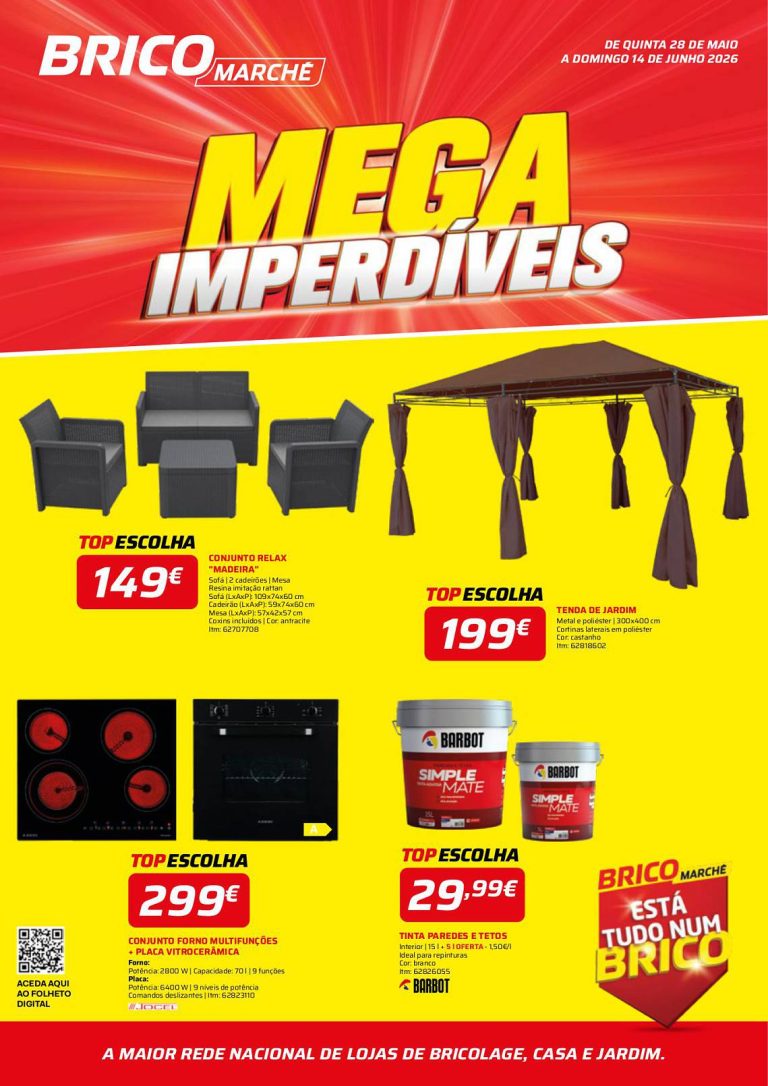 Folheto Bricomarché – Antevisão Promoções 28 maio a 14 junho