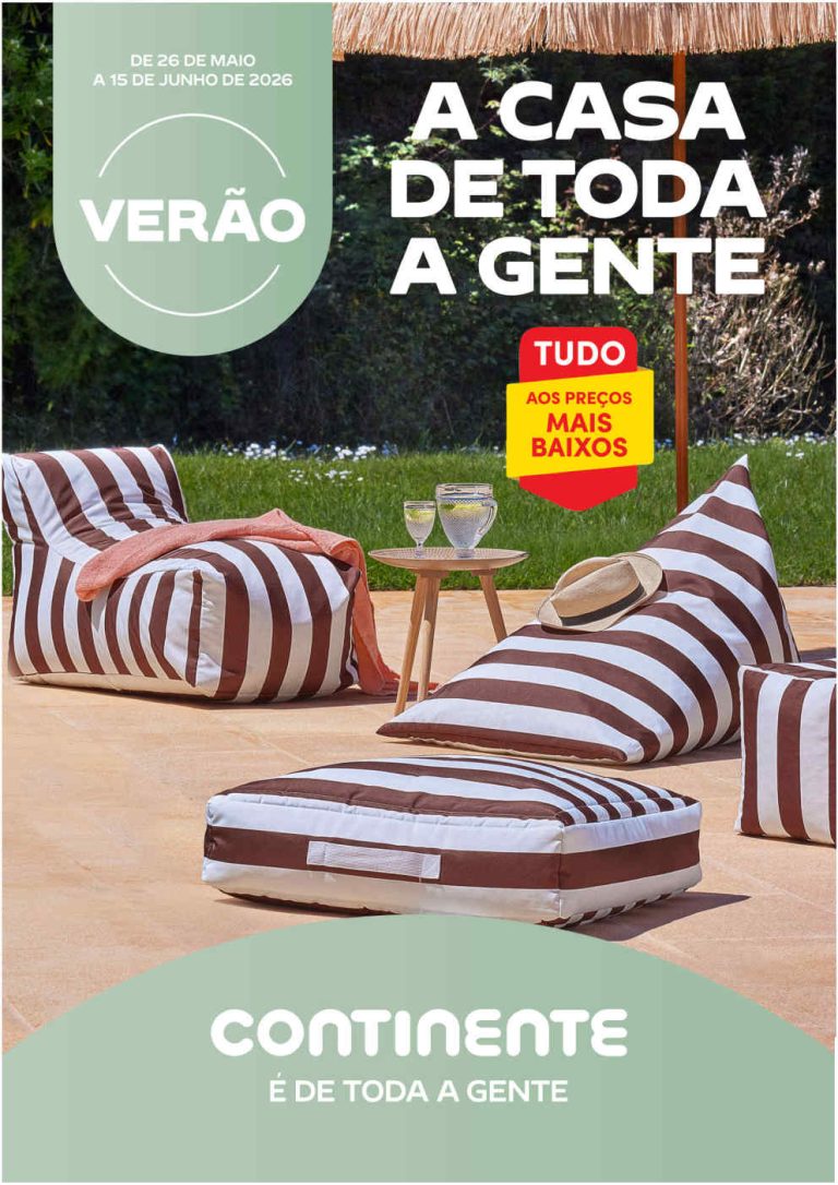 Folheto Continente Verão – Antevisão Promoções 27 maio a 15 junho (Açores)