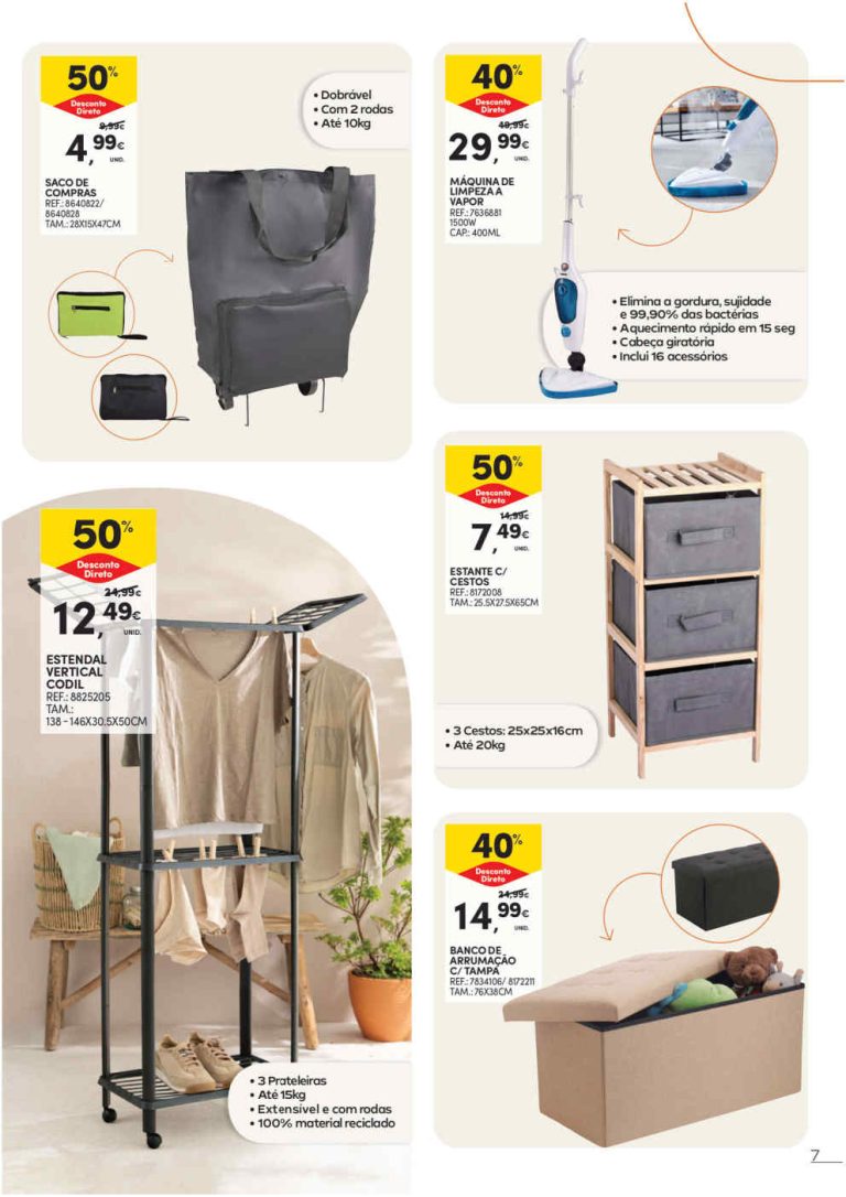 Folheto Continente Bazarão Casa – Antevisão Promoções até 7 junho