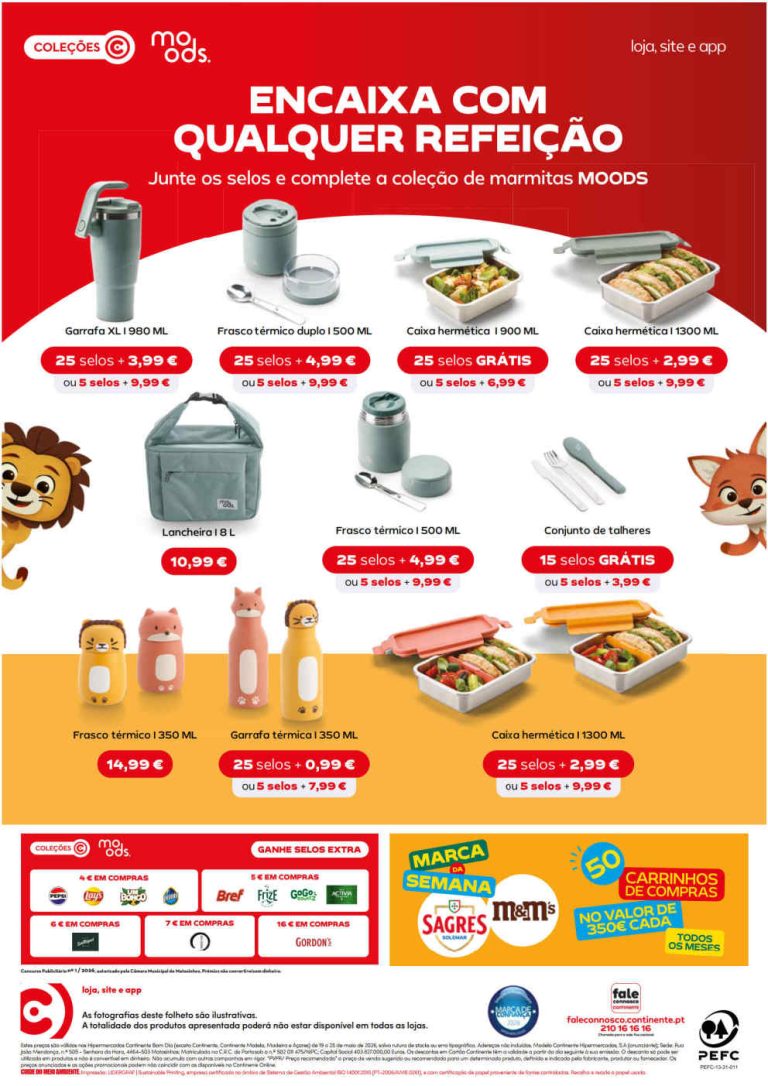 Folheto Continente Bom Dia – Antevisão Promoções 19 a 25 de maio