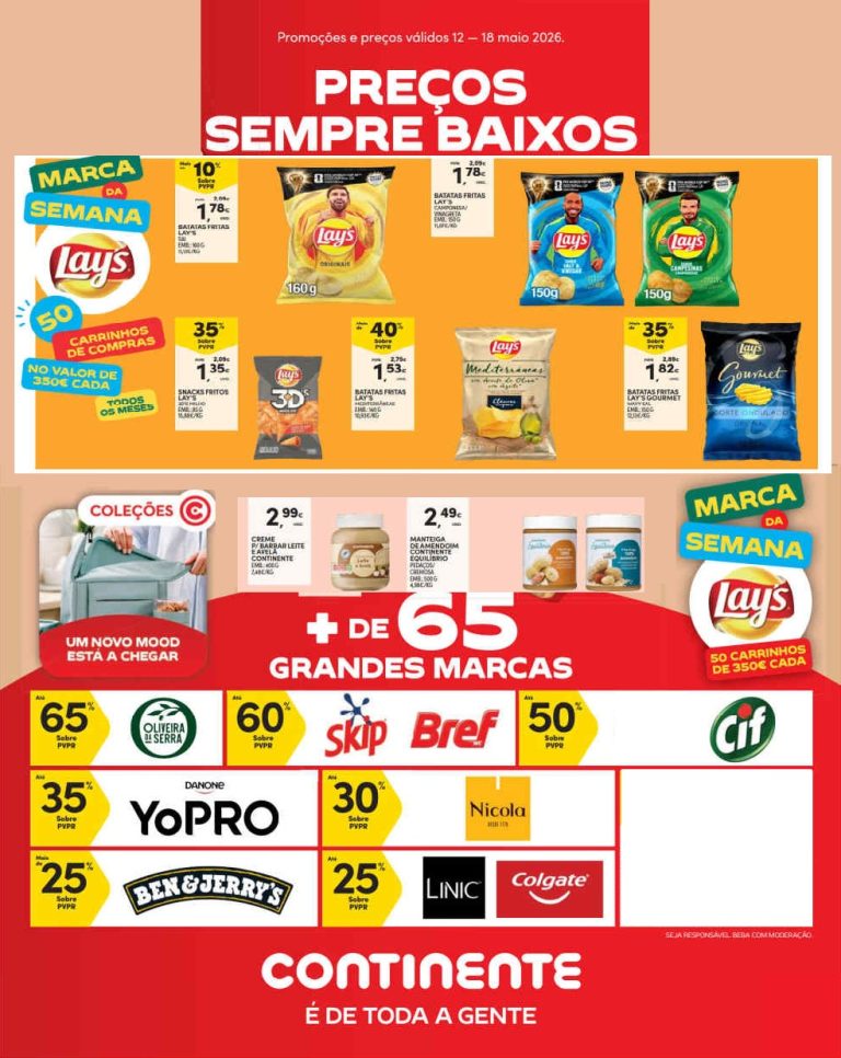 Folheto Continente Madeira – Antevisão Promoções 12 a 18 de maio