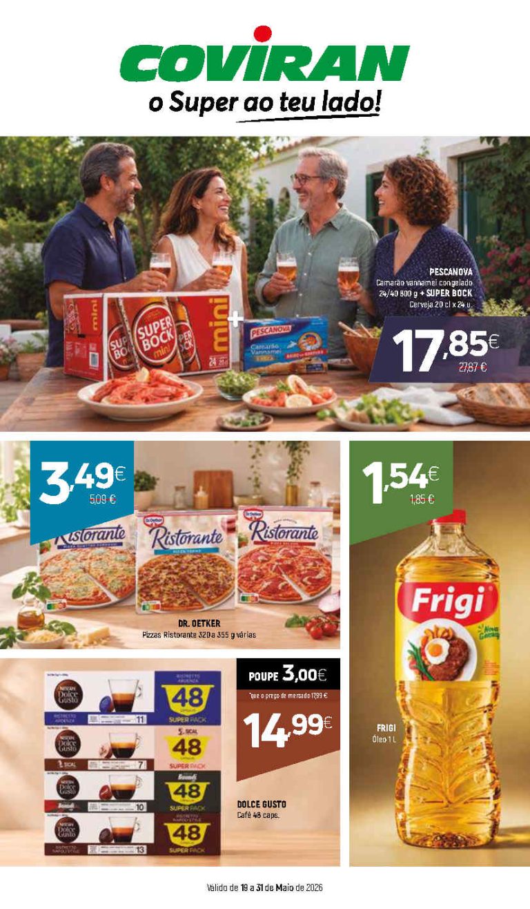 Folheto Coviran – Antevisão Promoções 19 a 31 de maio