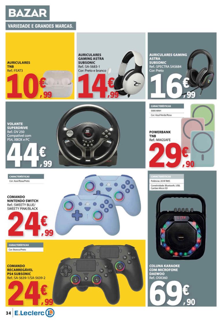 Folheto E Leclerc – Antevisão Promoções 28 maio a 3 junho