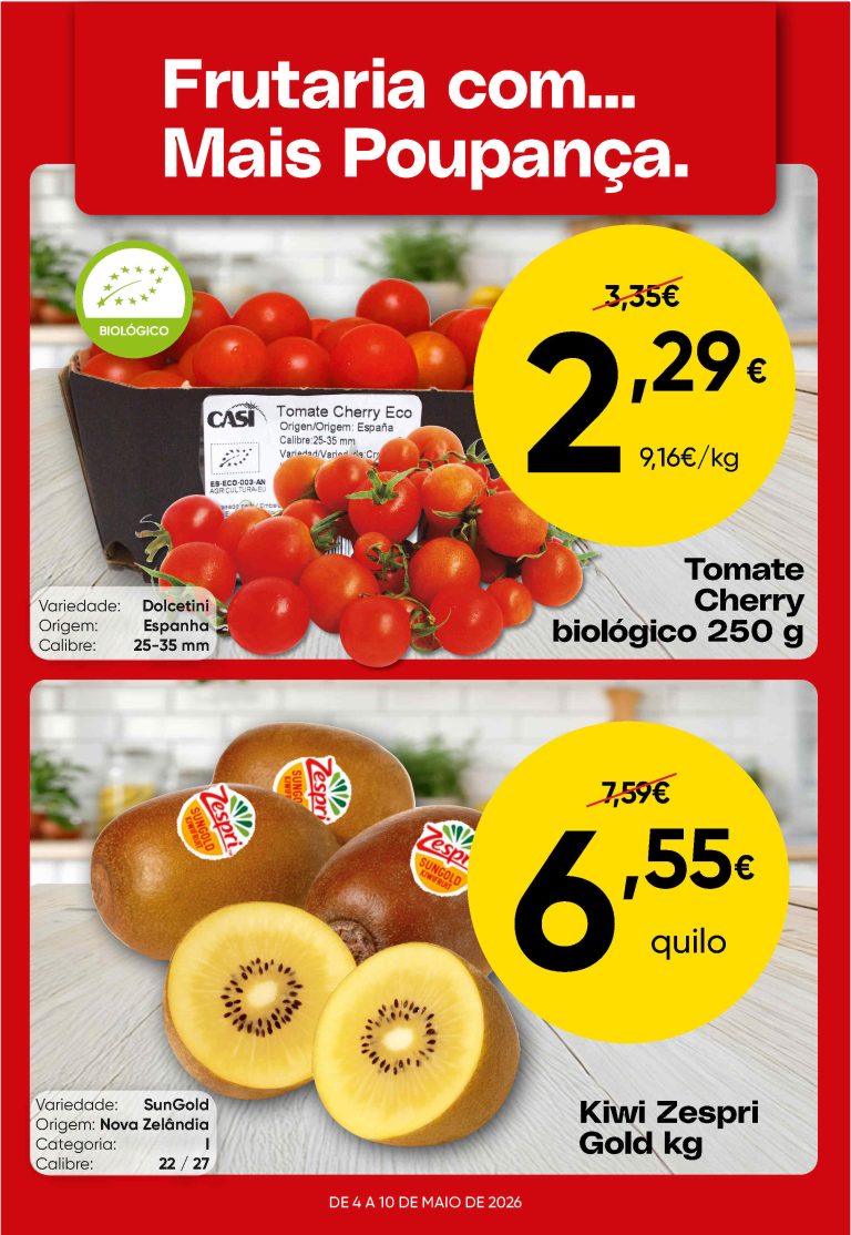 Folheto Supermercados Froiz – Antevisão Promoções 4 a 10 de maio