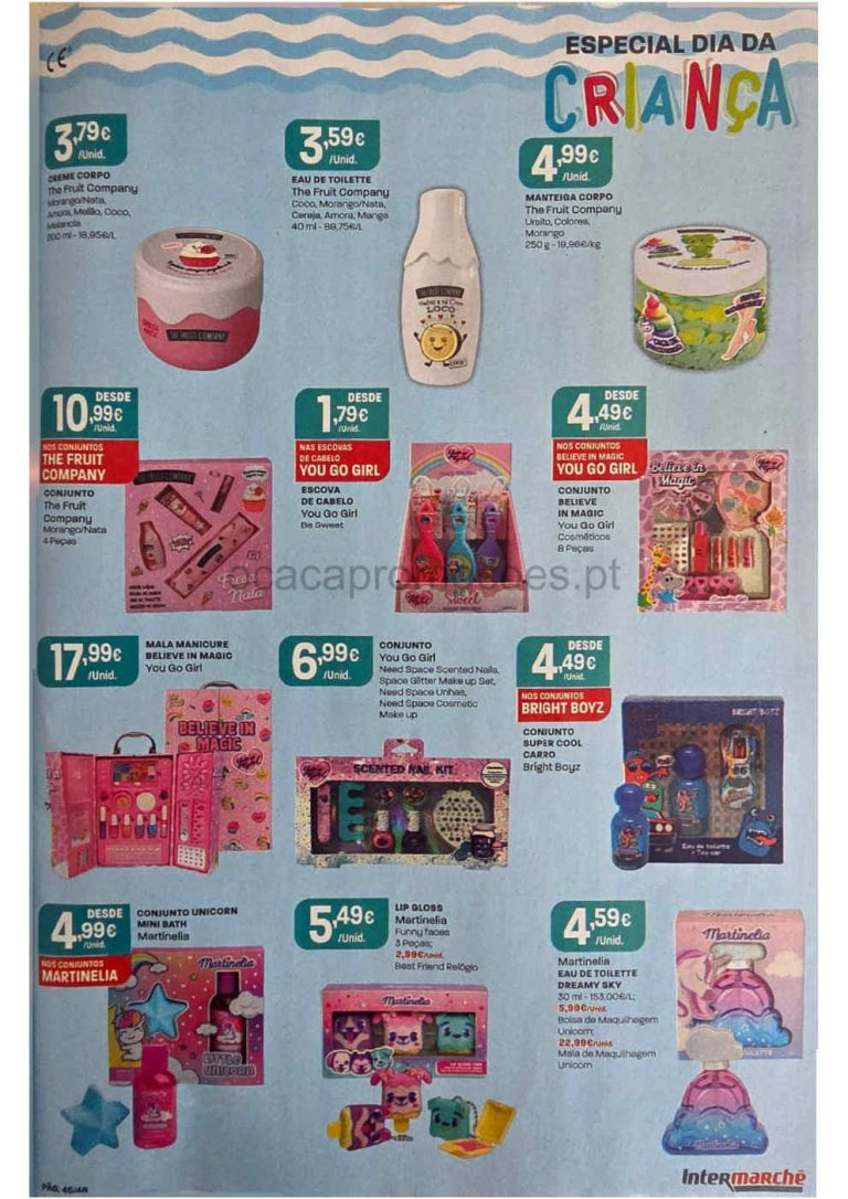 Folheto Intermarché bazar – Antevisão Promoções 28 maio a 3 junho