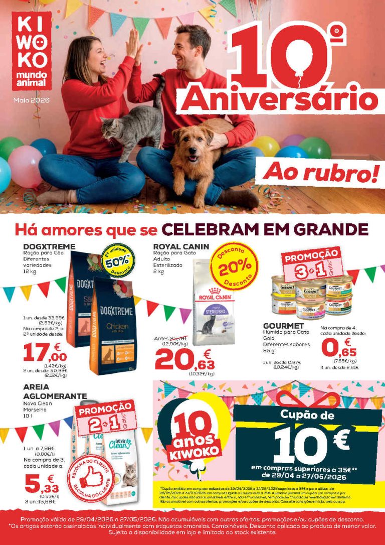 Folheto Kiwoko: Antevisão Promoções 1 a 27 de maio