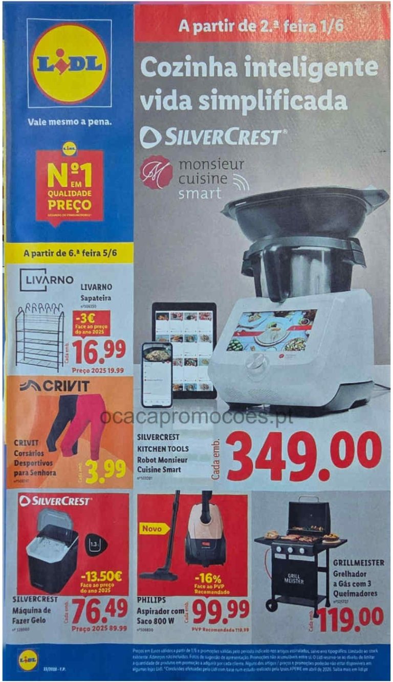 Folheto Lidl bazar – Antevisão Promoções 1 a 11 de junho