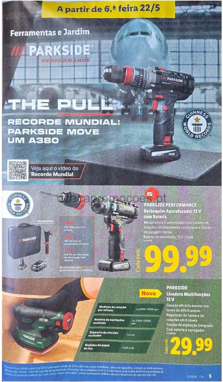 Folheto Lidl bazar – Antevisão Promoções 22 a 28 de maio