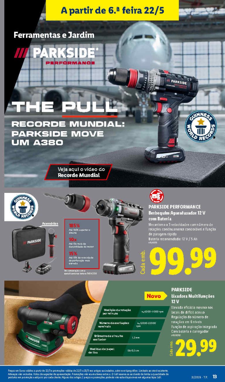 Lidl Destaques – Antevisão Bazar Promoções 22 a 28 de maio