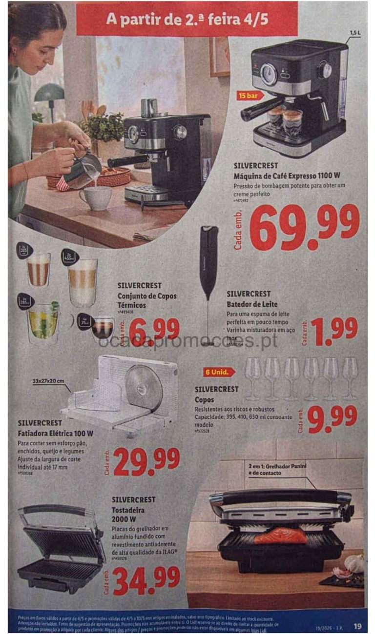 Folheto Lidl bazar: Antevisão Promoções a partir 4 de maio