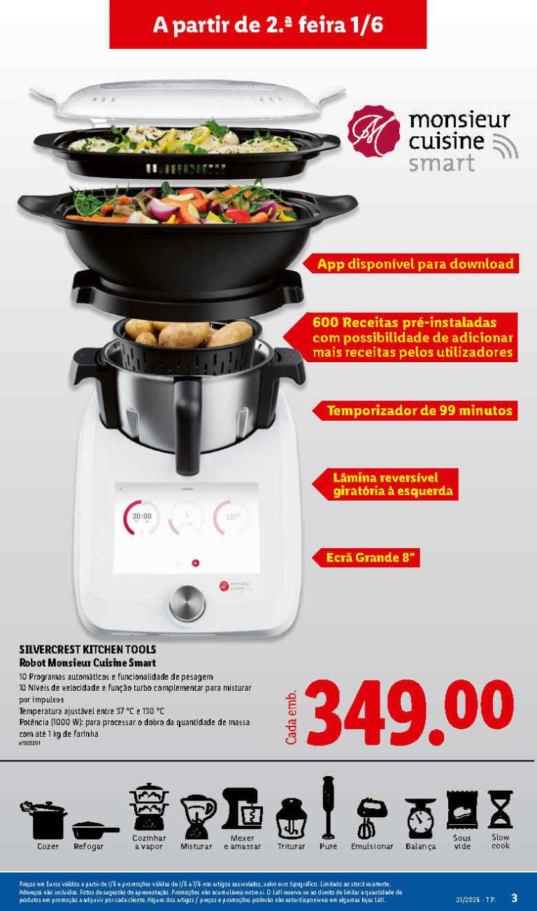 Folheto Lidl Cozinha – Antevisão bazar Promoções 1 a 10 de junho