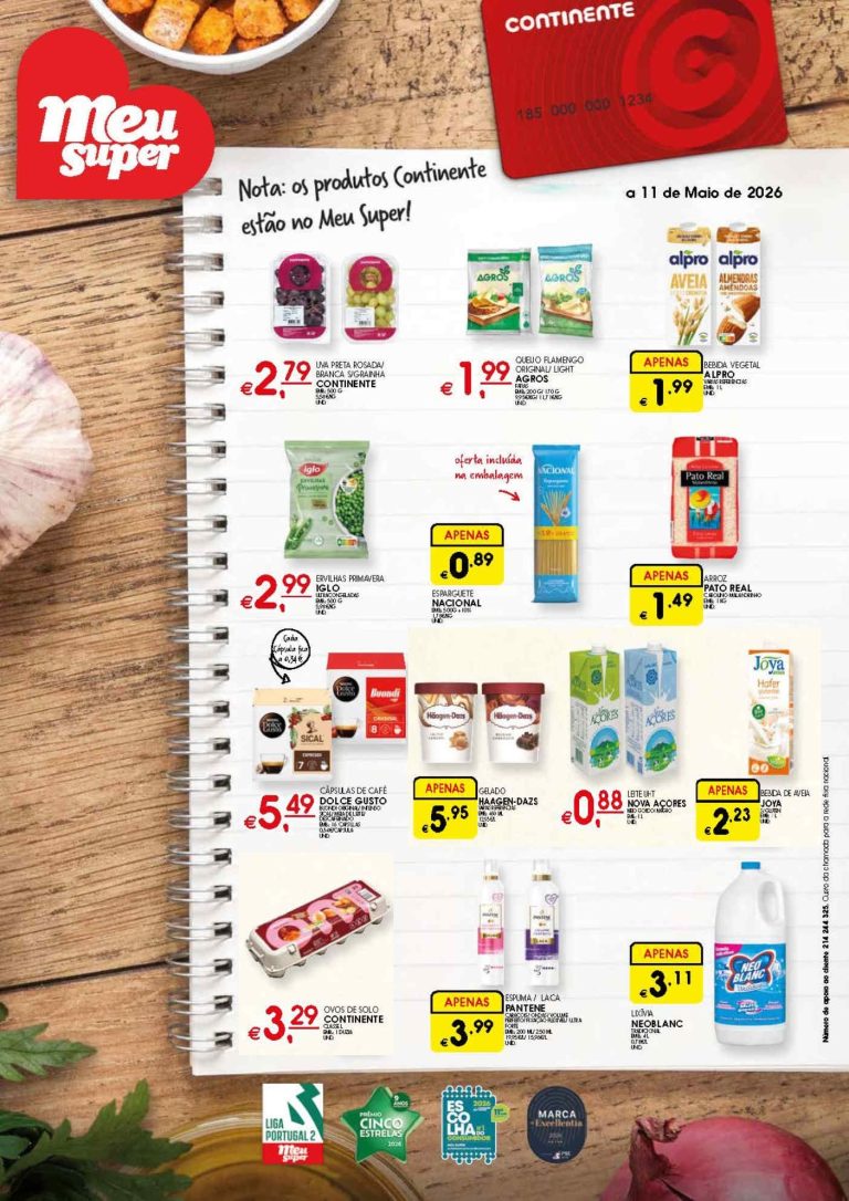 Folheto Meu Super – Antevisão Promoções 4 a 11 de maio