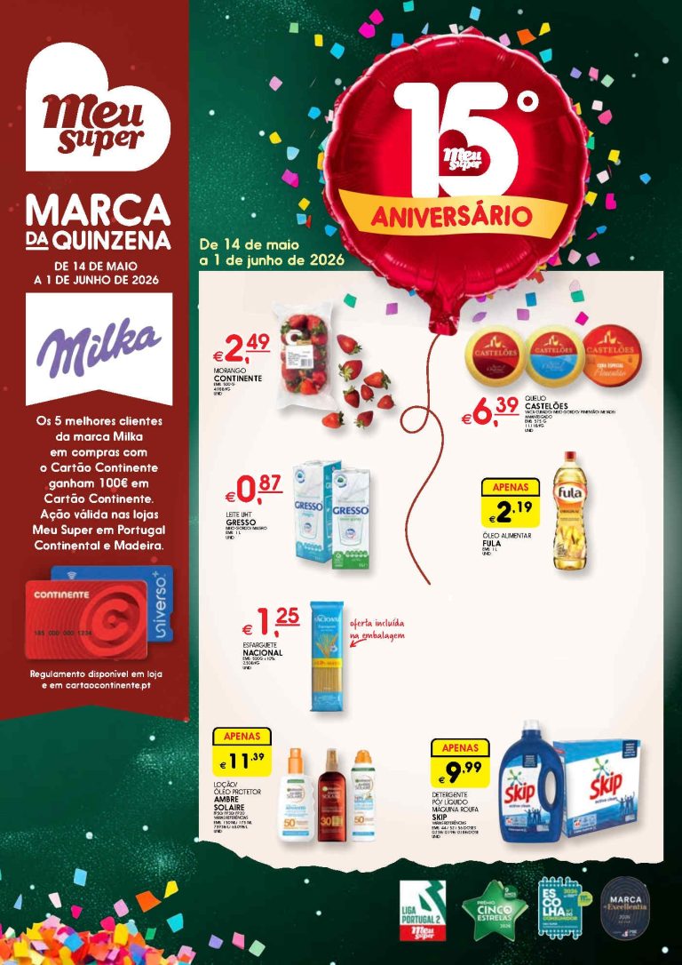 Folheto Meu Super – Antevisão Promoções 14 maio a 1 junho