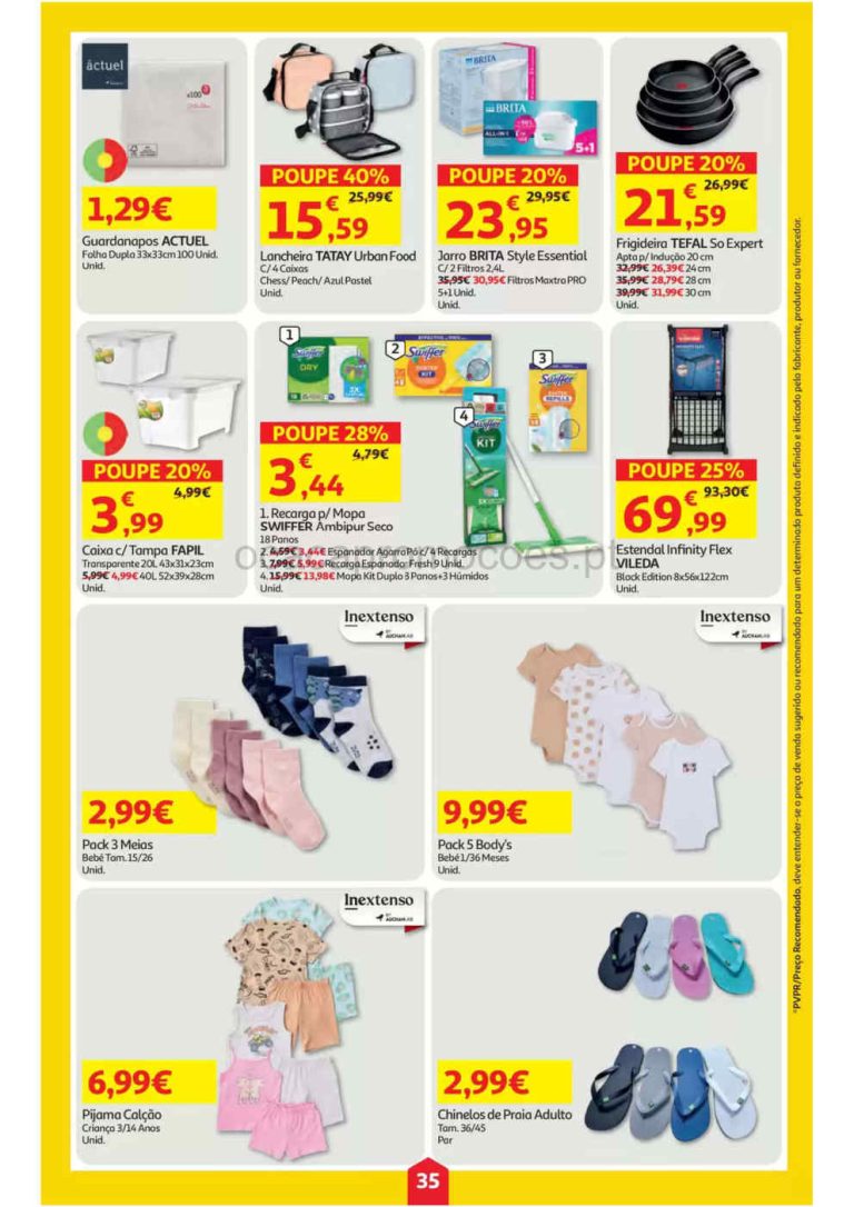 Folheto Minipreço Auchan bazar: Antevisão Promoções 7 a 13 de maio