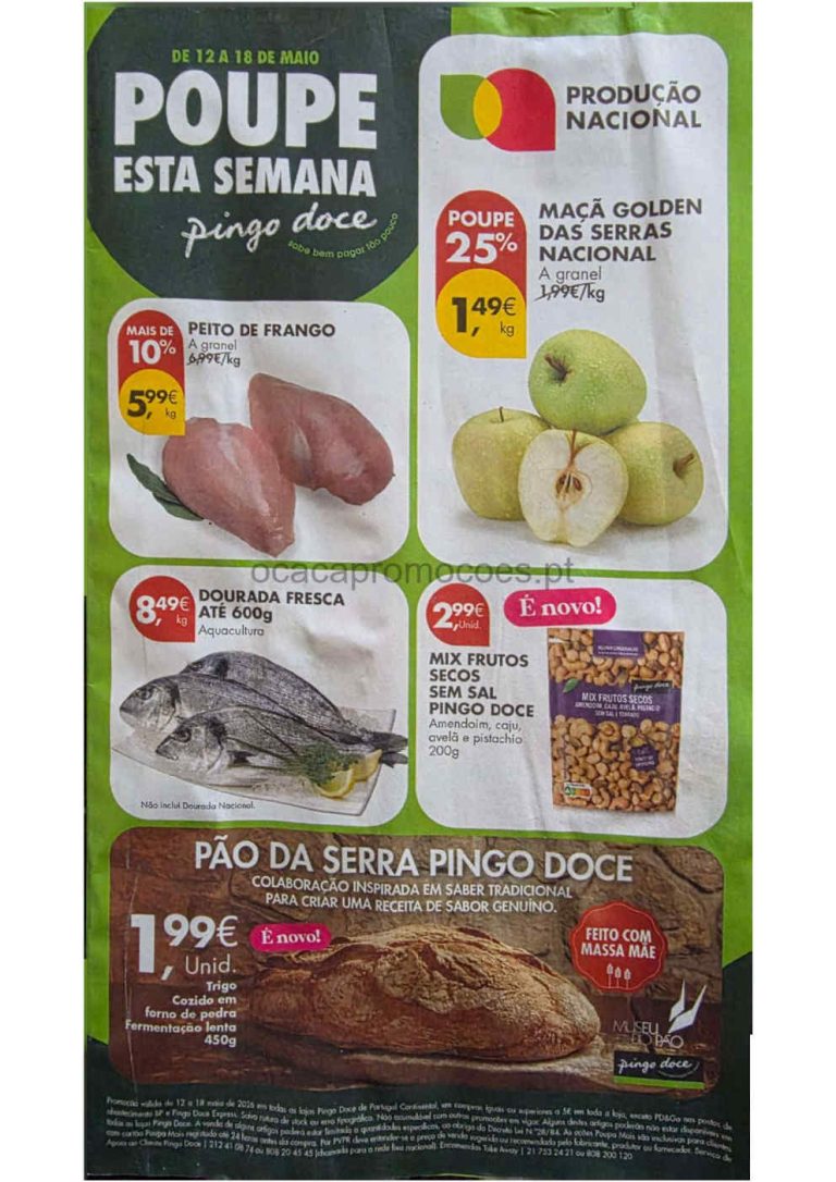 Folheto Pingo Doce – Antevisão Promoções 12 a 18 de maio