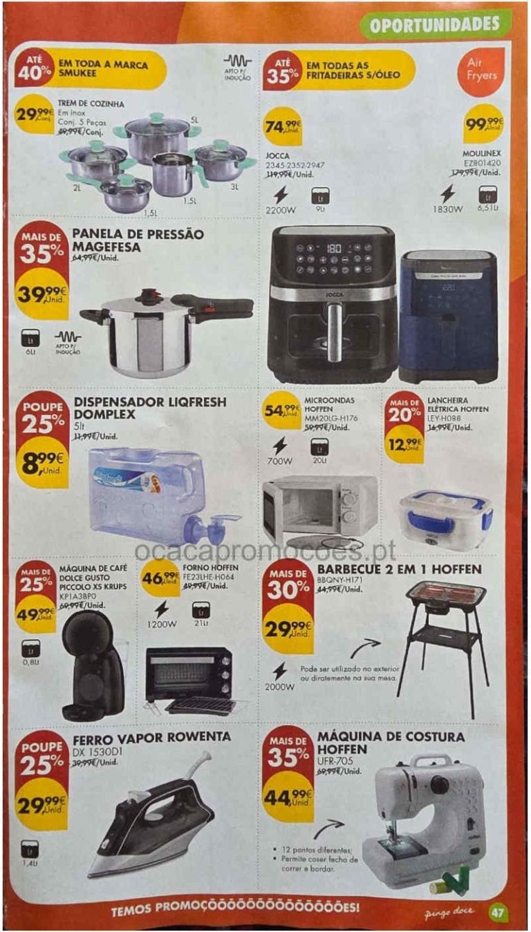 Folheto Pingo Doce bazar – Antevisão Promoções 26 maio a 1 junho