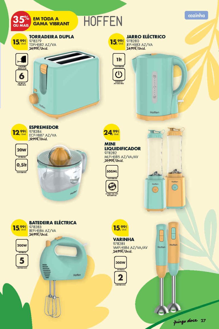 Folheto Pingo Doce bazar Ar Livre: Antevisão Promoções 5 maio a 1 junho