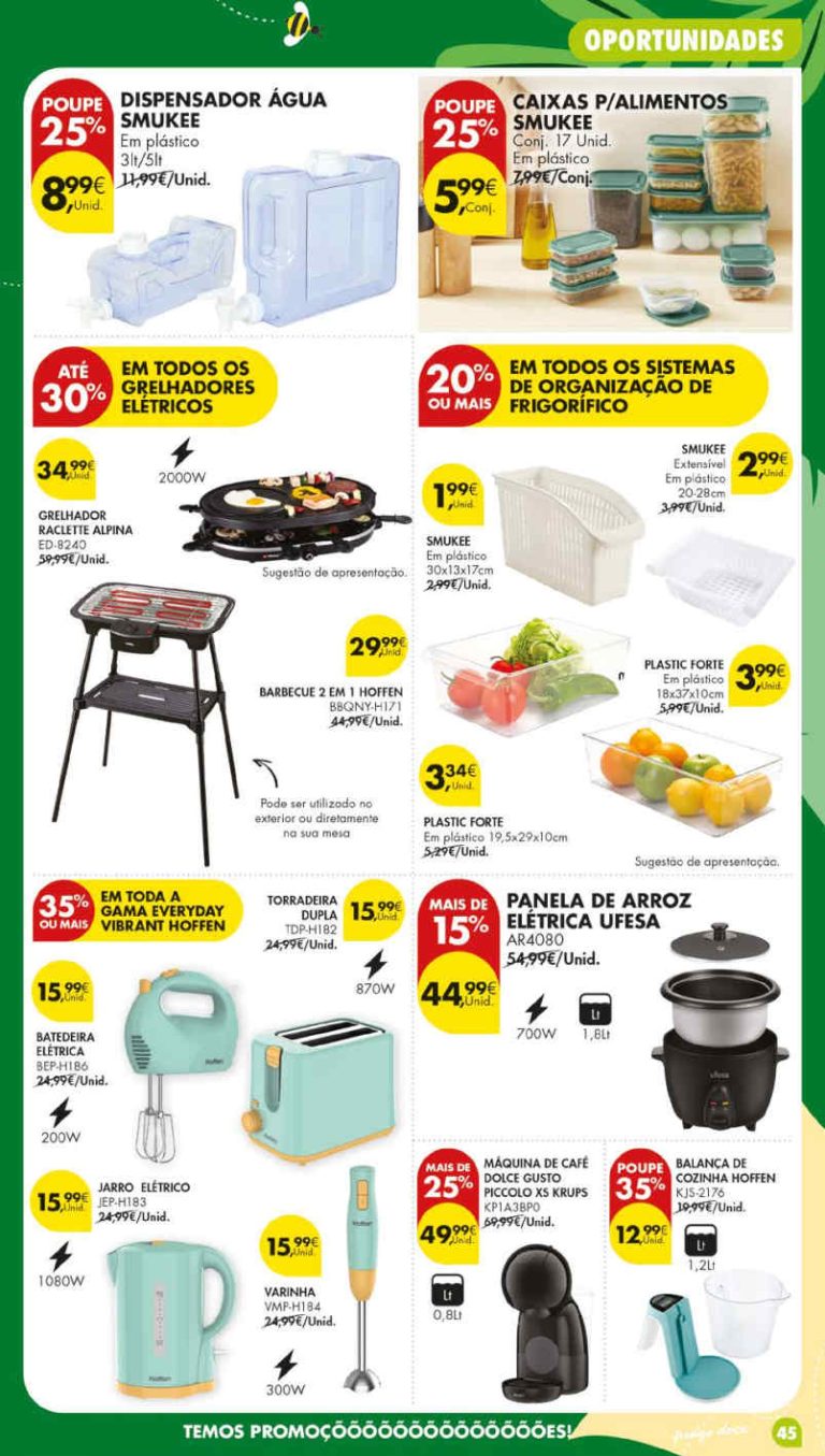 Antevisão Folheto Pingo Doce bazar: Esta Semana Promoções 5 a 11 de maio
