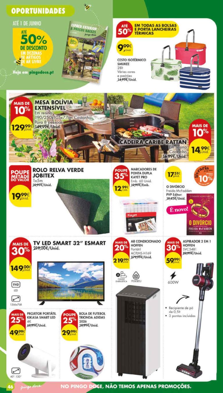 Pingo Doce Destaques – Antevisão Promoções Bazar até 1 de junho