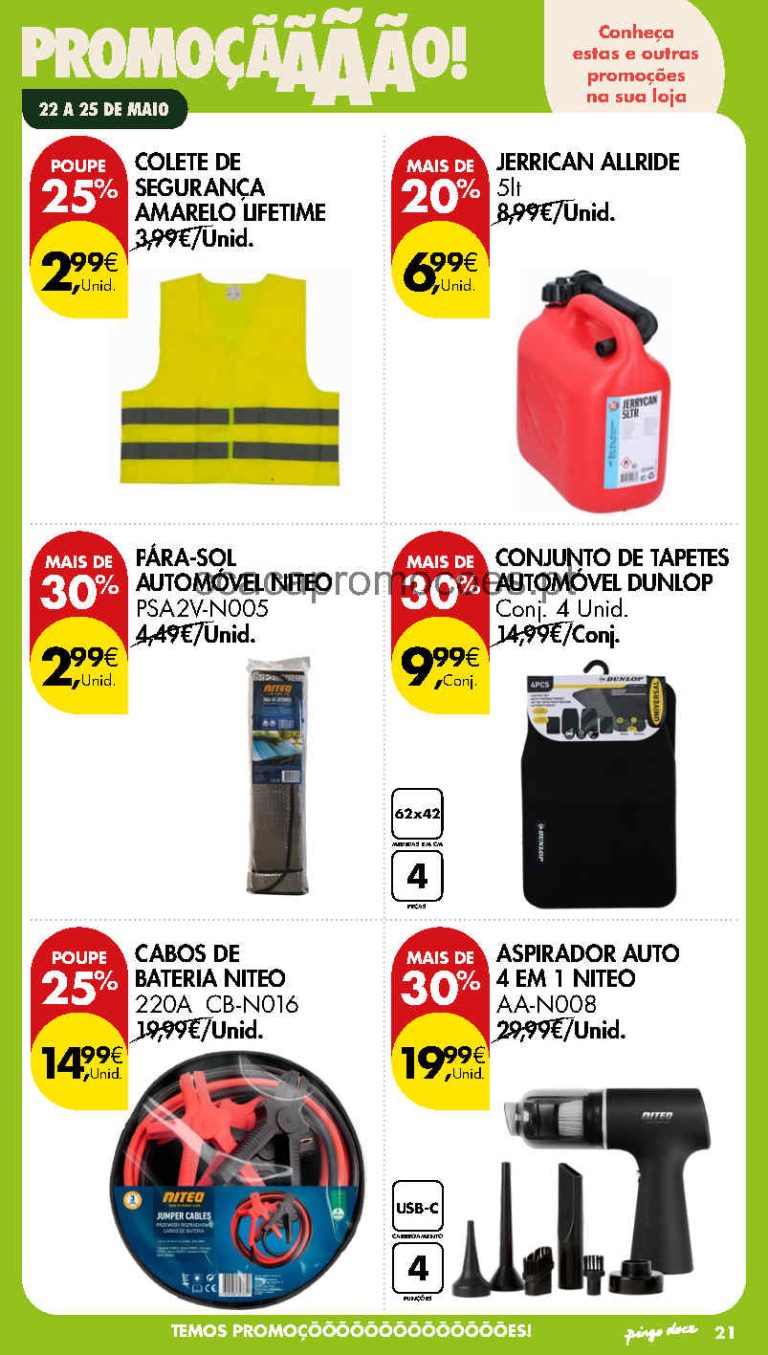 Folheto Pingo Doce Fim de Semana – Antevisão Promoções 22 a 25 de maio