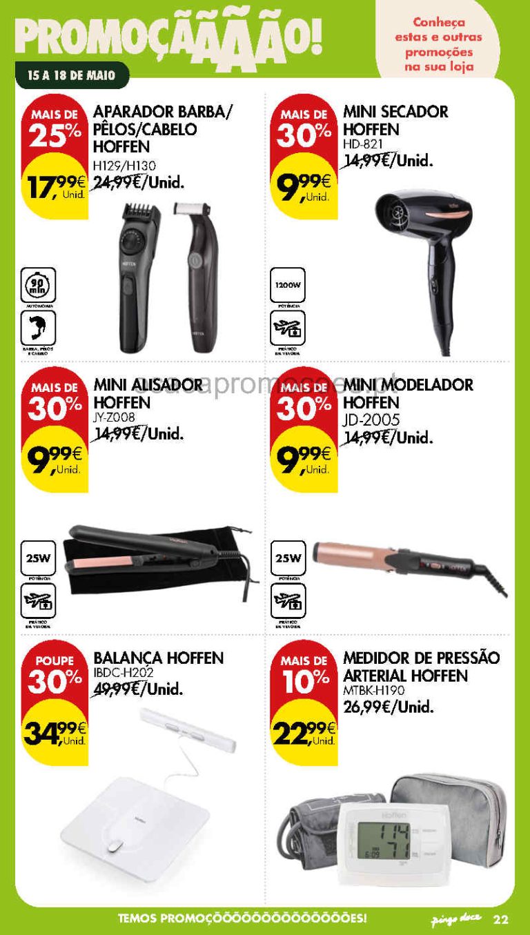 Folheto Pingo Doce bazar Fim de Semana – Antevisão Promoções 15 a 18 de maio