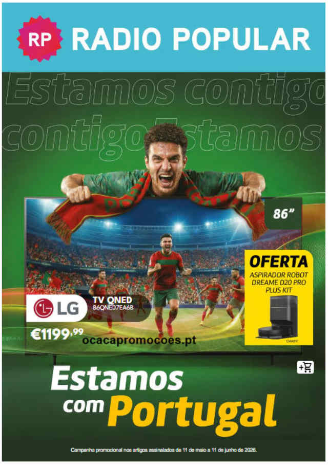 Folheto Rádio Popular – Antevisão Promoções 12 maio a 11 junho